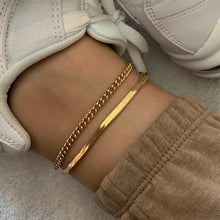 Load image into Gallery viewer, Herringbone Anklet