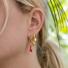 Load image into Gallery viewer, Gold Cowrie Shell Charm