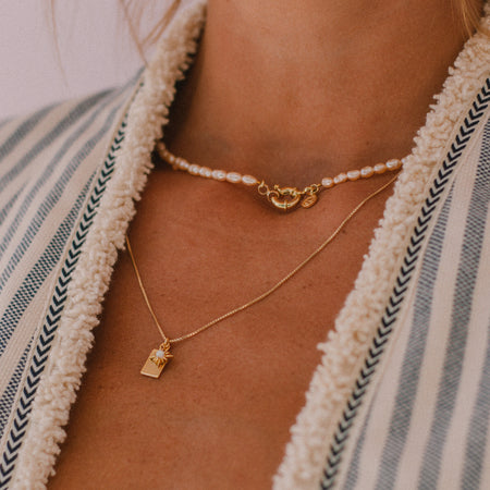 Opal North Star Necklace