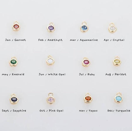 Additional birthstone 3mm
