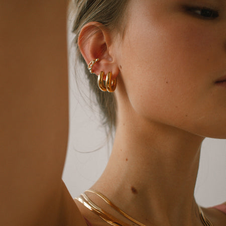 Chunky Hoop - pair