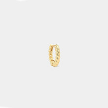 Load image into Gallery viewer, Rope Twist Hoop