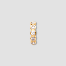 Load image into Gallery viewer, Dotted Crystal hoop