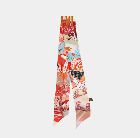 DIY scarf - Red Dog
