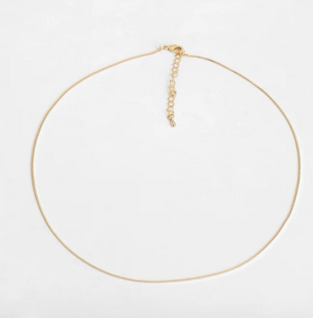 Twisted chain necklace