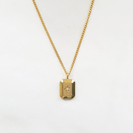 Cubic Star Necklace